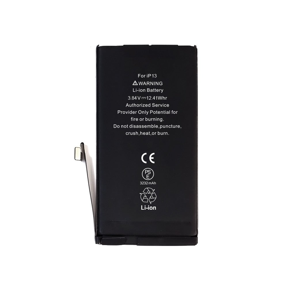 iPhone 13 Replacement Battery with Adhesive Strips 3227mAh (Standard Quality+TI Solution) iPhone 13 Replacement Battery with Adhesive Strips 3227mAh (Standard Quality+TI Solution)